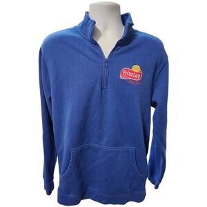 Frito Lay Men 1/4 Zip Pullover Sweatshirt
